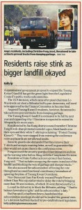 20140522_Residents raise stink as bigger landfill okayed_The Standard